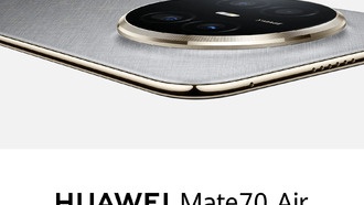 Huawei представила самый тонкий смартфон Mate 70 Air