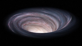 Физики обнаружили, что червоточины между черными дырами похожи на длинных гусениц