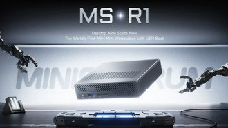 Minisforum представила мини-ПК MS-R1 с 12-ядерным ARM-процессором и поддержкой дискретных видеокарт