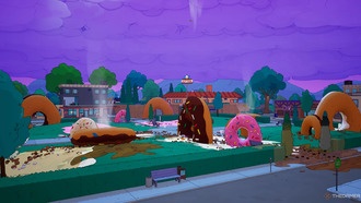 Как найти и пережить Пончиковый шторм в Fortnite: Глава 6, Симпсоны