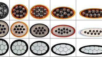 Разные частицы образуют одинаковые геометрические узоры в ограниченном пространстве