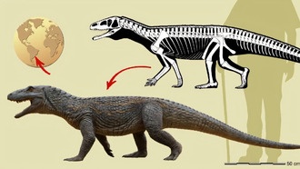 В Бразилии обнаружен древний предок крокодила, похожий на динозавра