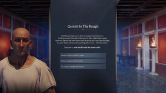 Кого выбрать: Брута или Гая в Anno 117 Pax Romana