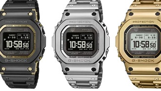 Casio представила новые полностью металлические часы G-Shock GMW-BZ5000