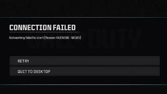 Как исправить ошибку Hueneme Negev в Call of Duty: Black Ops 7