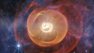 Телескоп Webb впервые показал четыре спиральные пылевые оболочки звездной системы Apep