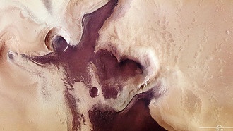 На Марсе, вероятно, нет жидкой воды под полярной шапкой