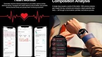 Rogbid представила умные часы Rowatch D3 с мониторингом давления и ЭКГ