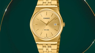 Casio выпустила в США ретро-часы в золотом корпусе