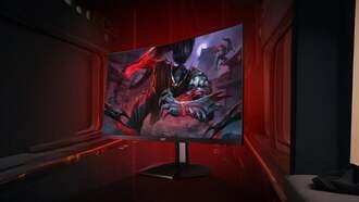 HKC представила 27-дюймовый игровой монитор с изогнутым экраном и частотой 300 Гц
