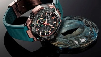 Casio выпустила в Великобритании лимитированные часы G-Shock с ручной гравировкой феникса