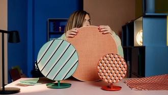 IKEA представила беспроводные колонки Solskydd и Kulglass в ярких цветах