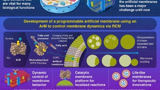 Искусственные мембраны научили динамическому поведению как у живых клеток