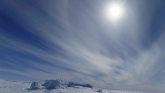 В Антарктиде обнаружено рекордно низкое количество ледяных ядер в атмосфере