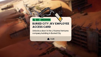 Где использовать карту доступа сотрудника JKV в Buried City в ARC Raiders