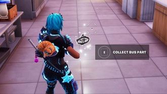 Как найти все детали Боевого автобуса в Fortnite