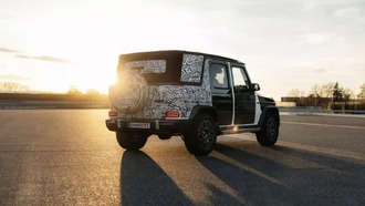 Возвращение роскошного кабриолета: новый Mercedes-Benz G-Class в кузове кабриолет вышел на дорожные тесты