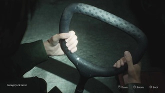 Где найти рычаг домкрата в гараже в Silent Hill 2