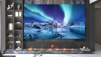 LG представила в США модульный 136-дюймовый Micro LED телевизор Magnit Active