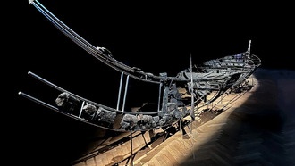 В смоле древней лодки нашли отпечаток пальца возрастом 2400 лет