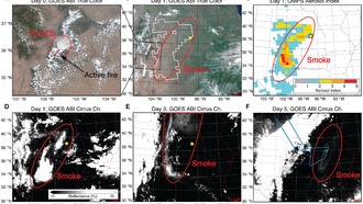Дым от лесных пожаров в верхних слоях атмосферы может охлаждать климат