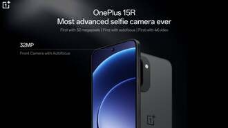 OnePlus 15R получит 32-МП фронтальную камеру с автофокусом