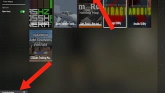 Как тренировать броски гранат в Counter-Strike 2