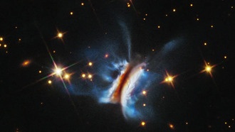 Хаббл обнаружил крупнейший в истории протопланетный диск «Дракула Чивито»