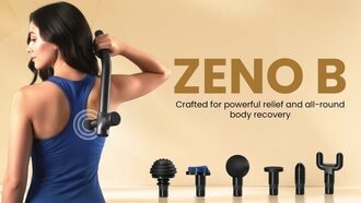 Portronics представила портативный массажер Zeno B с эргономичной ручкой и мотором на 3200 об/мин