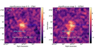 Астрономы изучают загадочный источник гамма-излучения HESS J1857+026