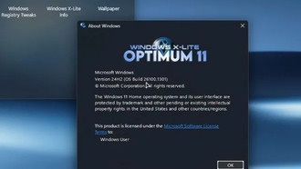 Вышла облегчённая версия Windows 11 для игр — Win11 X-Lite 26H1