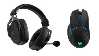 Acer представила беспроводную игровую гарнитуру и мышь Predator