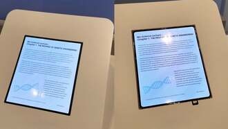 Возможный дисплей Galaxy Z Fold 8 показали с почти незаметным изгибом