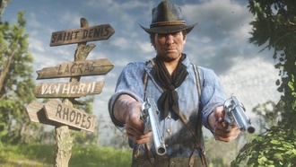 Мод превратил Red Dead Redemption 2 в Katamari Damacy