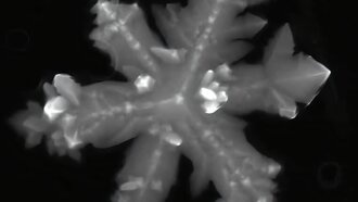 Учёные обнаружили «снежинки» в металлических нанокристаллах