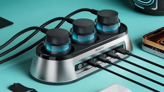 Lenovo представила настольную зарядную станцию ThinkPlus GaN мощностью 150 Вт