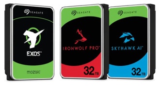 Seagate выпустила три 32 ТБ жестких диска на основе технологии CMR, а не SMR