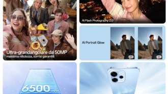 Oppo Reno 15 FS 5G представлен в Италии с AMOLED-экраном 120 Гц и батареей 6500 мАч