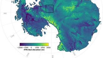 Учёные составили детальную карту рельефа Антарктиды под ледяным щитом