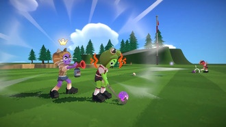 Super Battle Golf: мультиплеерная партийная игра, где можно стрелять по соперникам из орбитального лазера