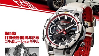 Casio Edifice ECB-2300HR-1A: часы к 60-летию Honda в Формуле-1 выйдут в феврале 2026