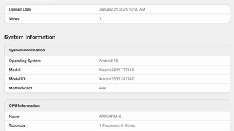 Redmi Turbo 5 набирает очки в Geekbench: внутри новый процессор Dimensity 8500