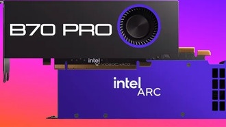 Intel готовит новые профессиональные видеокарты на большом ядре BMG-G31