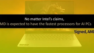 AMD заявляет о превосходстве над Intel в AI-ноутбуках, несмотря на заявления конкурента