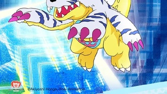 В «Алимап» добавили навигацию с голосом Габумона из «Цифровых монстров»