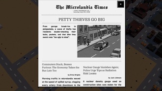 Градостроительный симулятор Microlandia получил сложную систему преступности