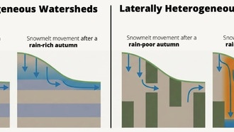 Подземная структура определяет, как водоразделы реагируют на изменение климата