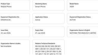 Nothing Phone (4a) получил сертификацию для глобального релиза, анонс ожидается к марту 2026