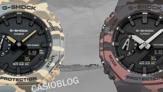 Casio представила G-Shock GA-2100 в новом военном камуфляже