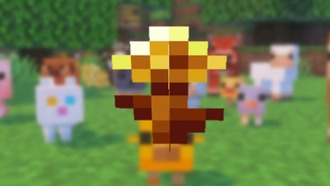 Как создать золотой одуванчик в Minecraft